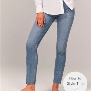 Abercrombie High Rise Skinny Jean